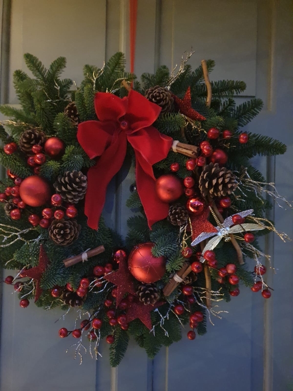 Christmas Décor Festive Wreath Florist Choice