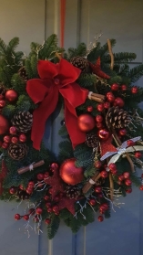 Christmas Décor Festive Wreath Florist Choice